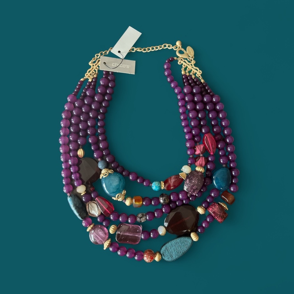 Chicos statement necklace NWT
